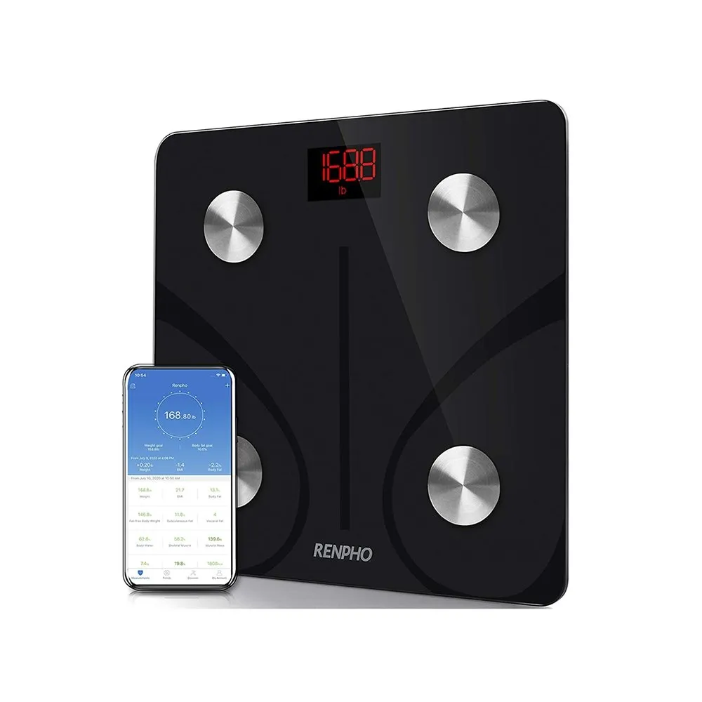 RENPHO Body Fat Scale Smart BMI Digital Bathroom Wireless Weight Smartphone App