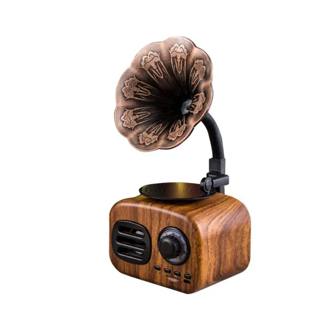 Retro Phonograph Bluetooth Radio Speaker