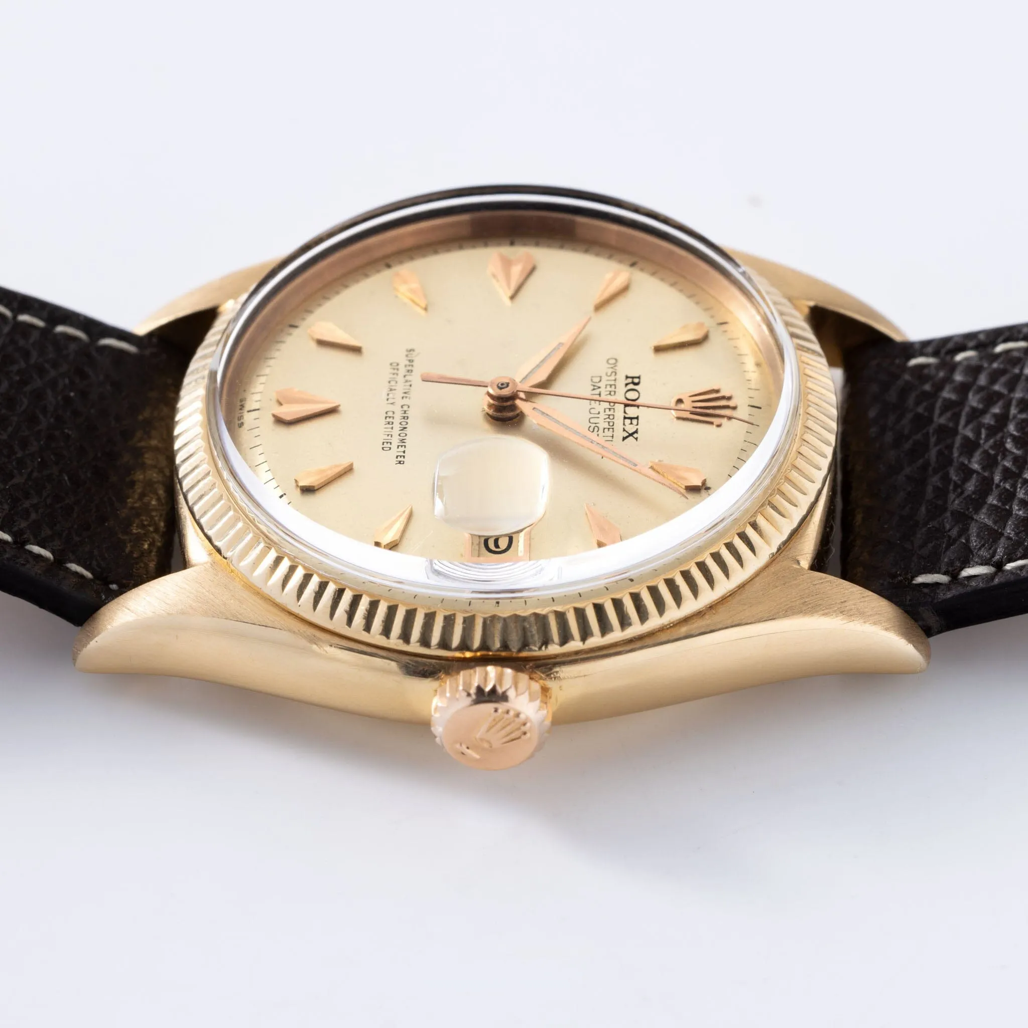 Rolex Datejust Yellow Gold Reference 6605