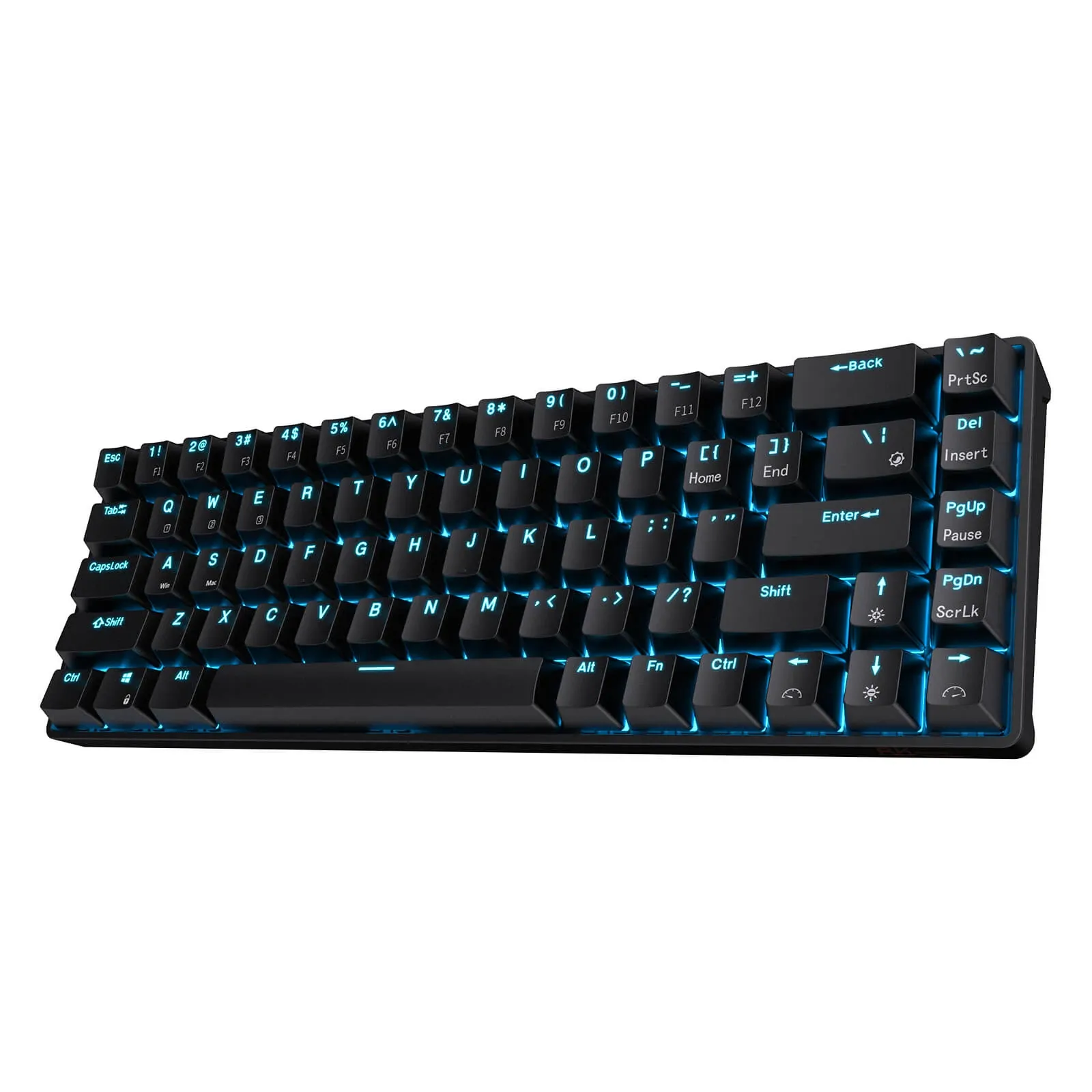 Royal Kludge RK RKG68 68 Keys Mechanical Gaming Keyboard 2.4G Wireless Hot Swappable TKL with Bluetooth 5.0 (White, Black) (Blue Clicky, Red Linear, Brown Tactile Switch)