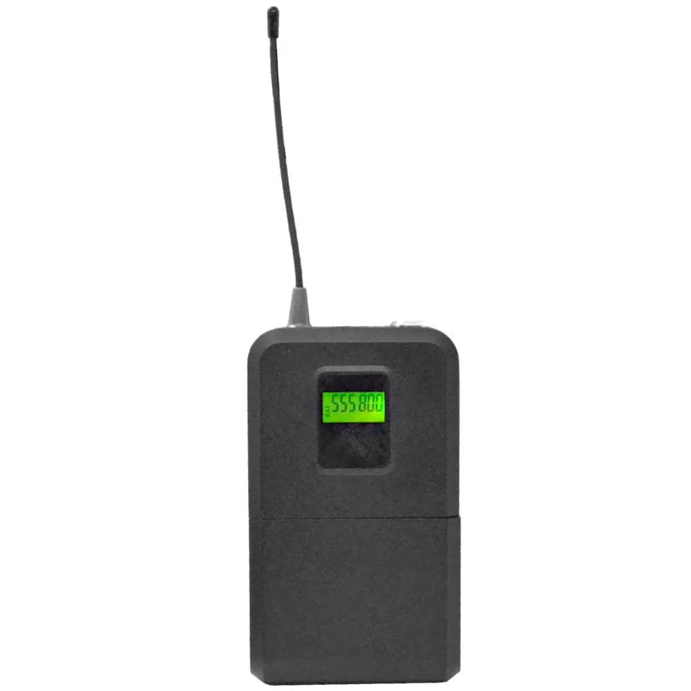 SA-U2HHLV2-2 - 2 Channel UHF Wireless Microphone System with 1 Handheld & 1 Lapel Microphone