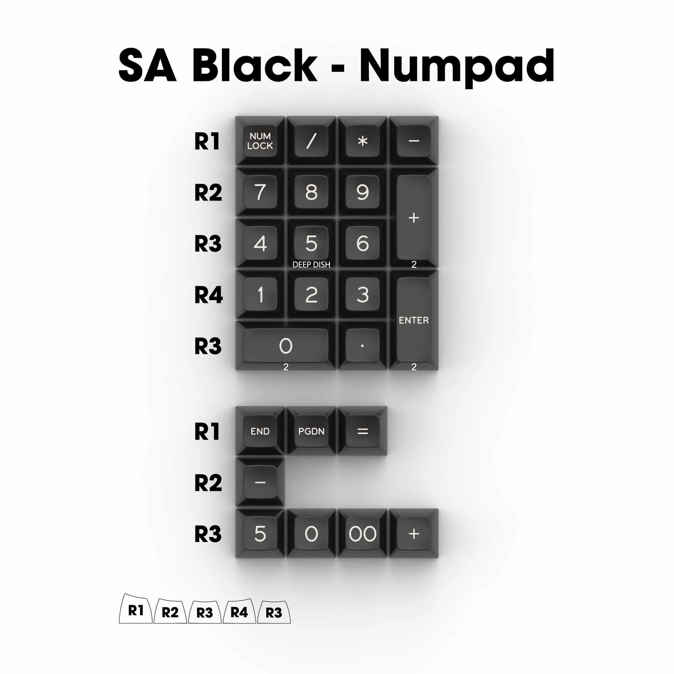 SA White on Black