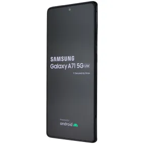 Samsung Galaxy A71 5G UW Smartphone (SM-A716V) Unlocked 128GB / Prism Black