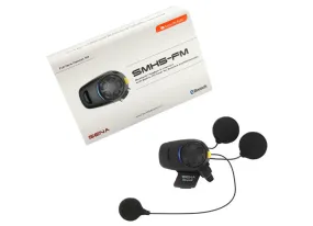 Sena SMH5 Motorcycle Intercom System w/ FM Radio - Single