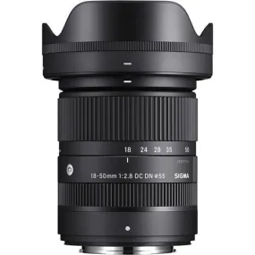 SIGMA 18-50mm F2.8 DC DN|Contemporary for FUJIFILM X Mount Lens