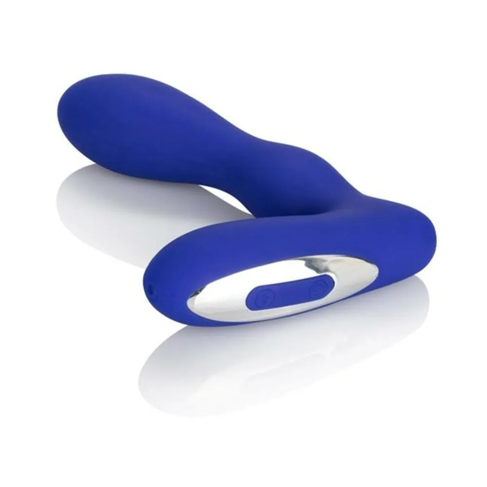 Silicone Wireless Pleasure Probe Blue Prostate Massager