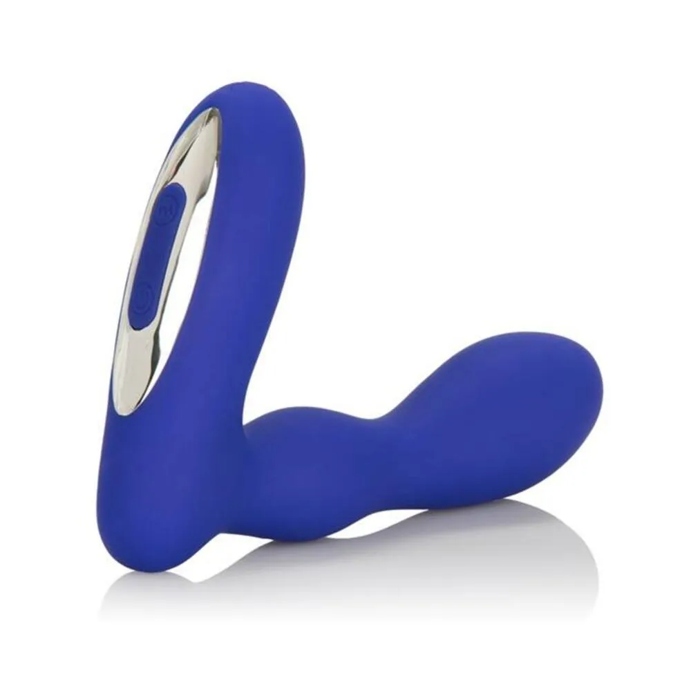 Silicone Wireless Pleasure Probe Blue Prostate Massager