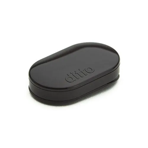 Simple Matters, Ditto Vibrating Notification Device for People with Hearing Loss, Waterproof, iOS & Android Compatible, Black