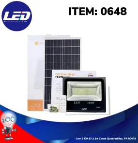 Solar flood 150watt #0648