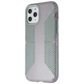 Speck Presidio Grip   Glitter Case for iPhone 11 Pro - Whitestone Gray/Blue