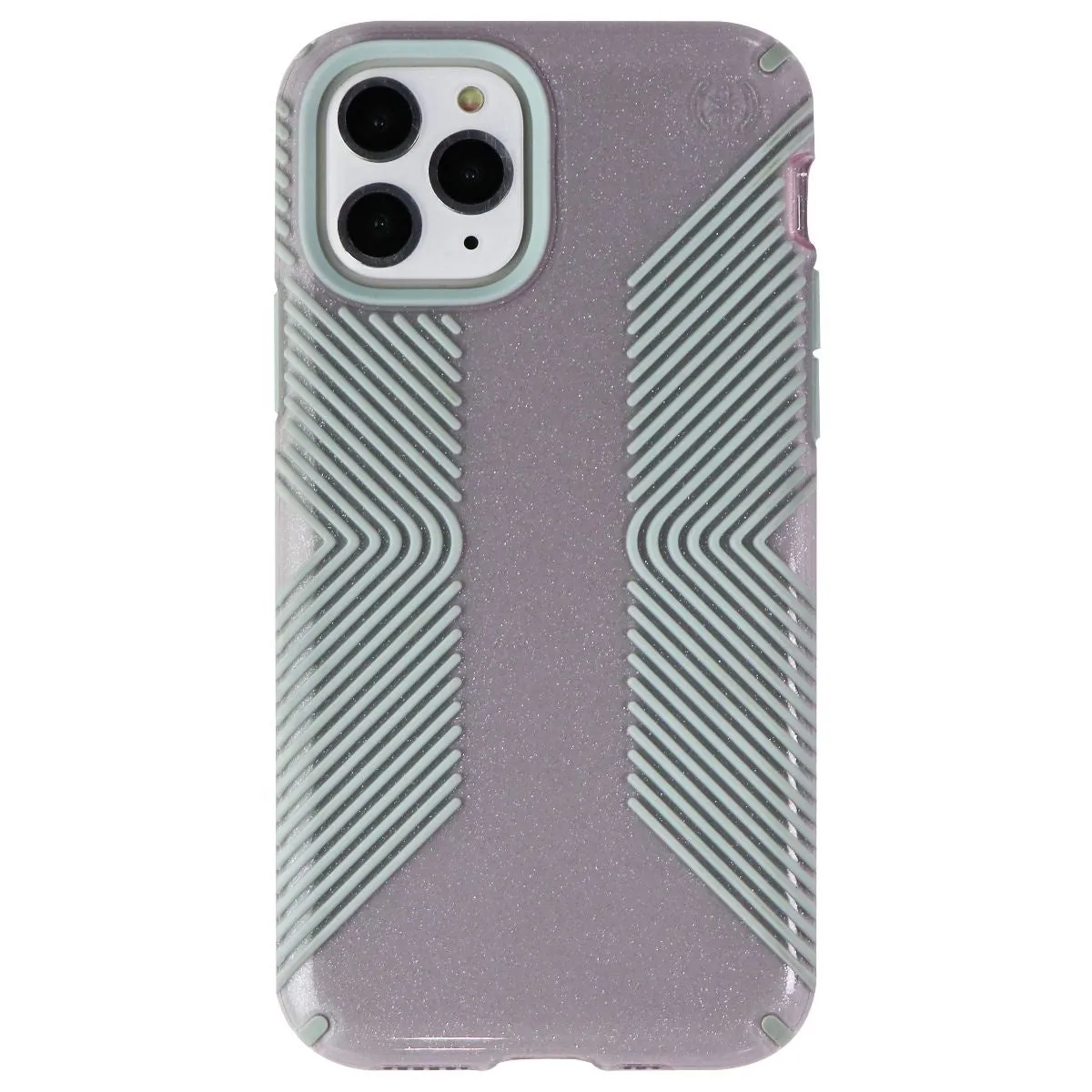 Speck Presidio Grip   Glitter Case for iPhone 11 Pro - Whitestone Gray/Blue