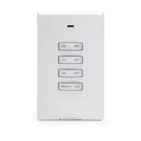 SS13A Slimline Switch Decorator White