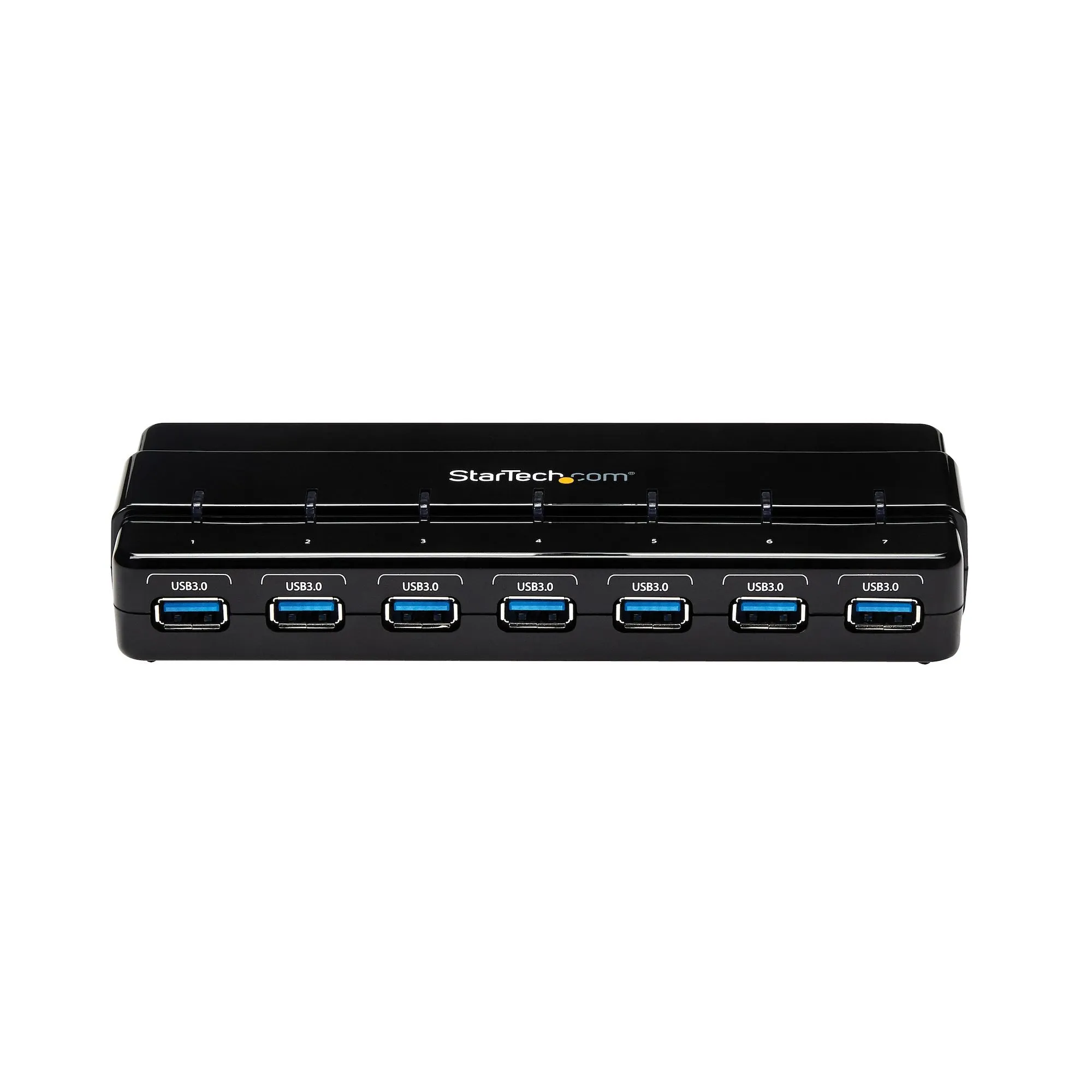 Startech.Com 7 Port Usb 3.0 Hub – Up To 5 Gbps – 7 X Usb – Universal Multi Port Usb Extender For Your Desktop – Usb Powe