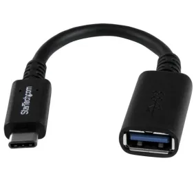 Startech.Com Usb-C To Usb Adapter - 6In - Usb-If Certified - Usb-C To Usb-A - Usb 3.1 Gen 1 - Usb C Adapter - Usb Type C