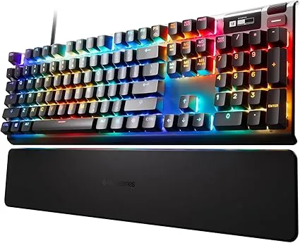 SteelSeries APEX Pro Omnipoint Full Size Gaming Keyboard