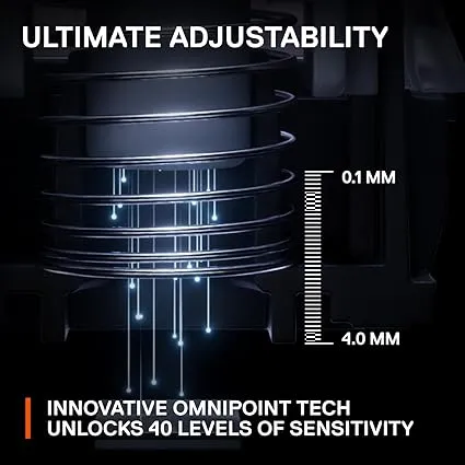 SteelSeries APEX Pro Omnipoint Full Size Gaming Keyboard
