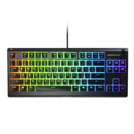 Steelseries | Gaming Keyboard | Apex 3 Tenkeyless | Black | Gaming Keyboard | Wired | Rgb Led Light | Nord | Whisper-Qui