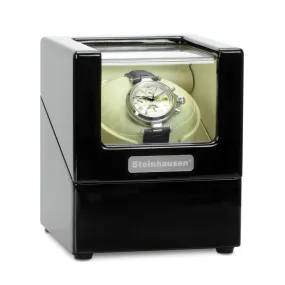 Steinhausen Heritage Onyx Finish Single Watch Winder GM20214