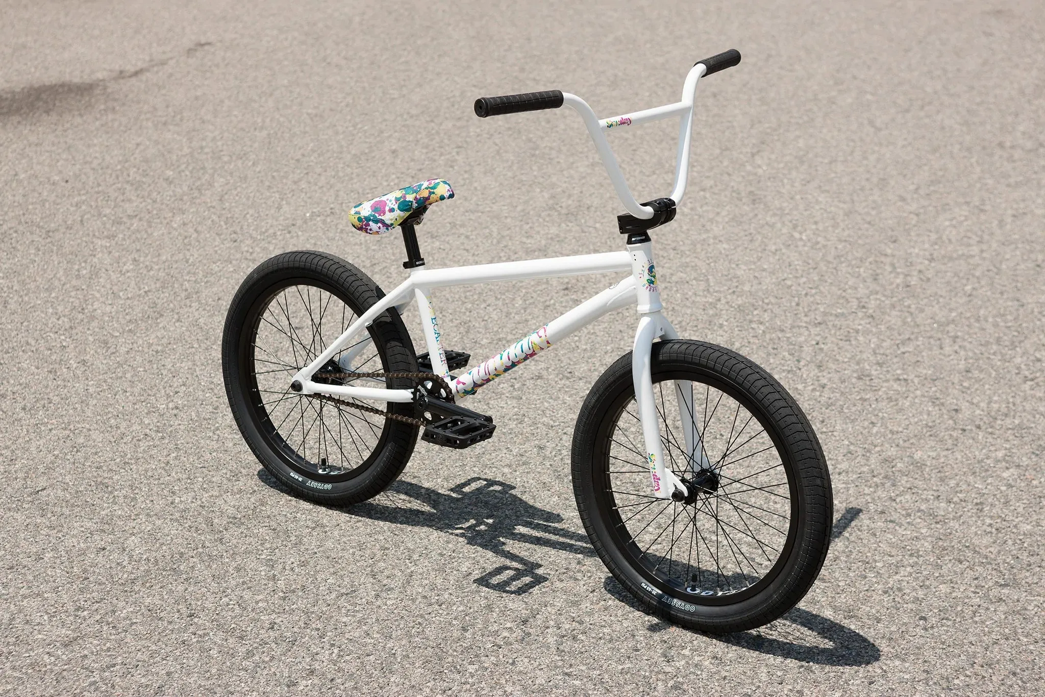 Sunday 2023 Forecaster Aaron Ross Signature 20.5″ Complete BMX Bike - Gloss White