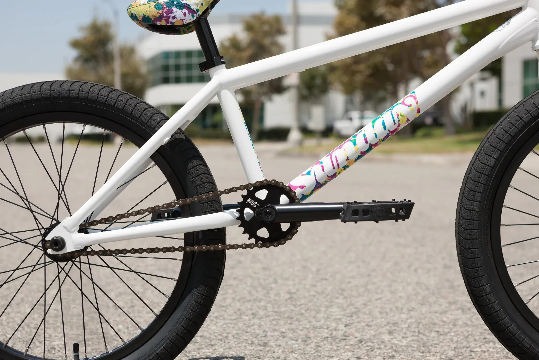 Sunday 2023 Forecaster Aaron Ross Signature 20.5″ Complete BMX Bike - Gloss White