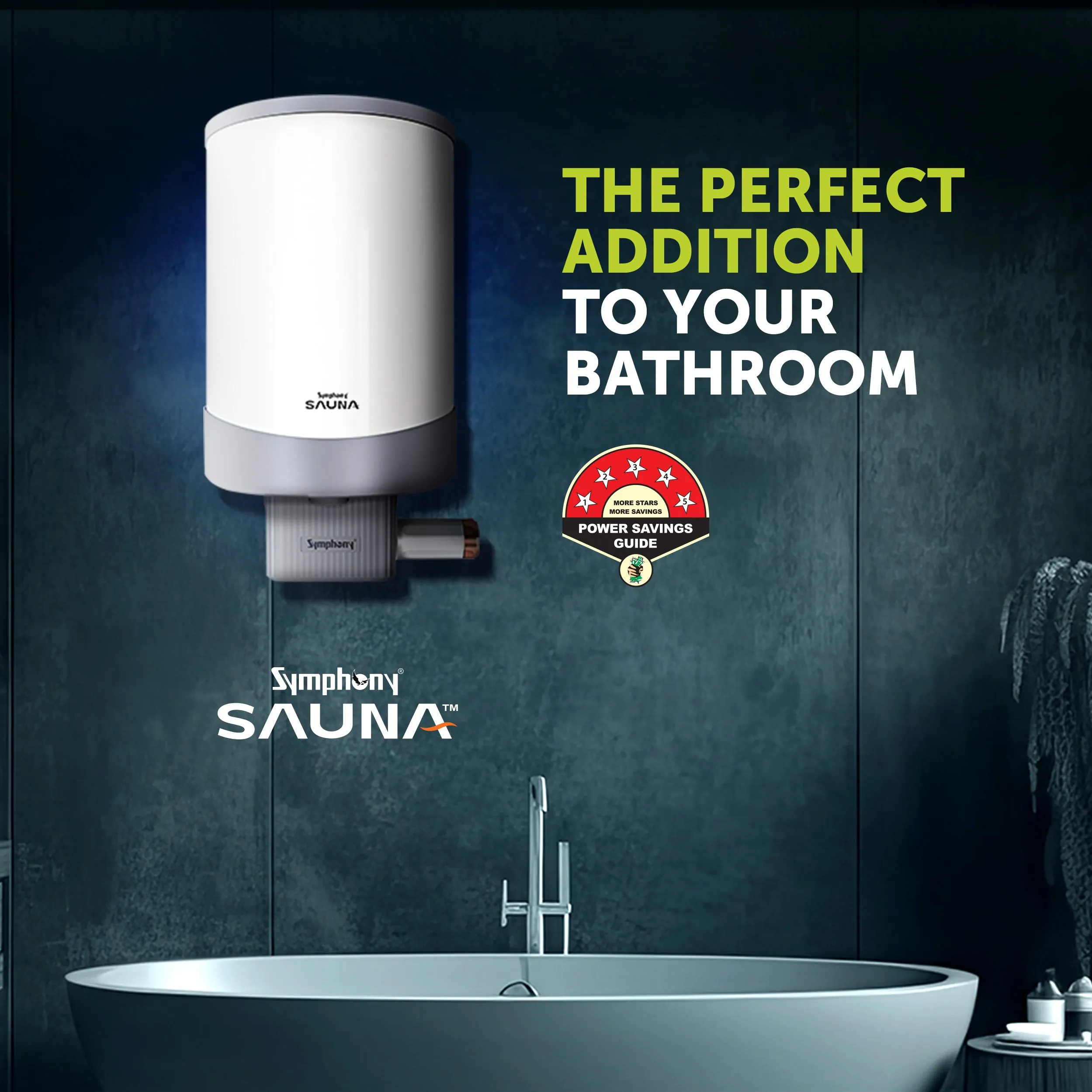 Symphony Sauna Hair Fall Control Geyser