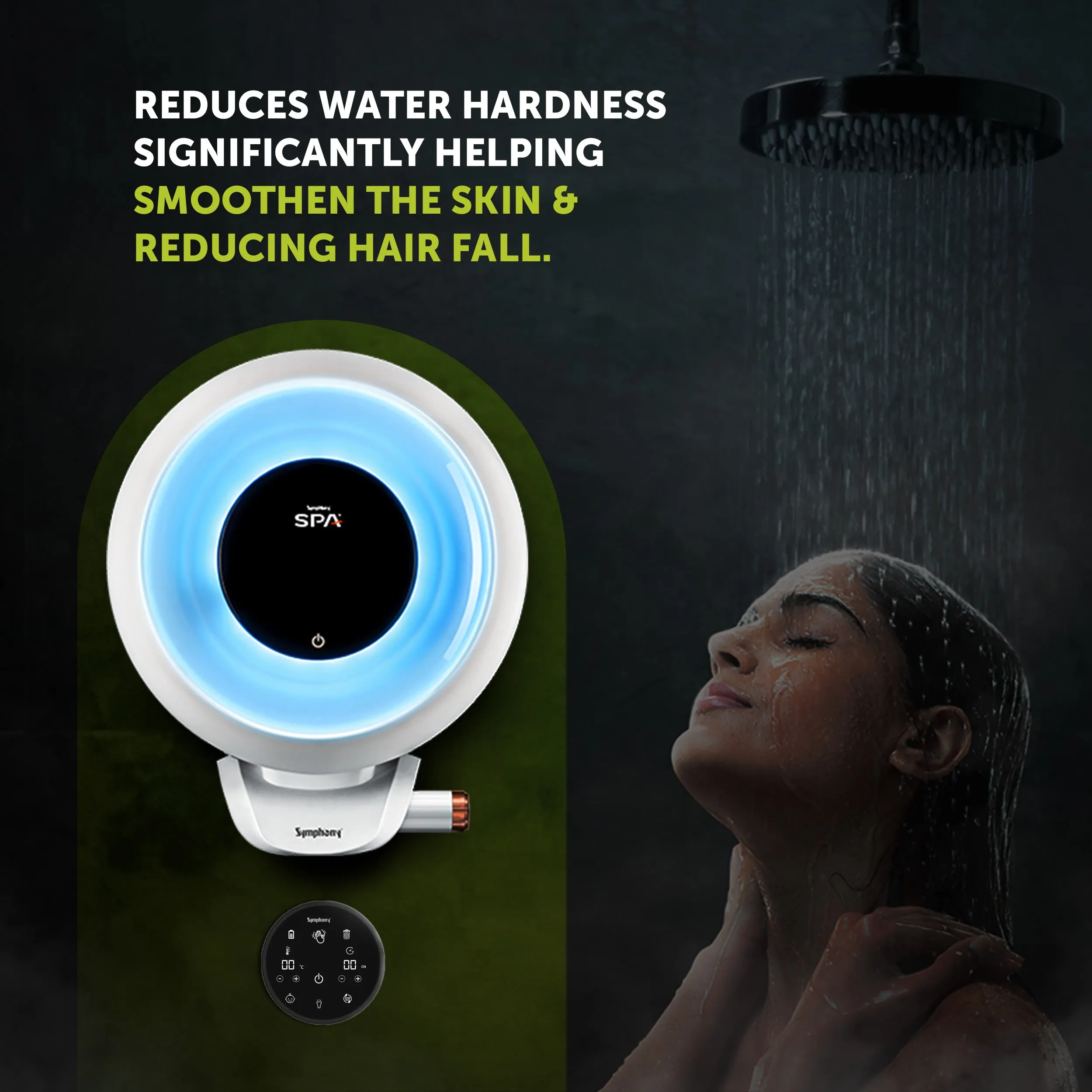 Symphony SPA Hair Fall Control Geyser | AI Powered