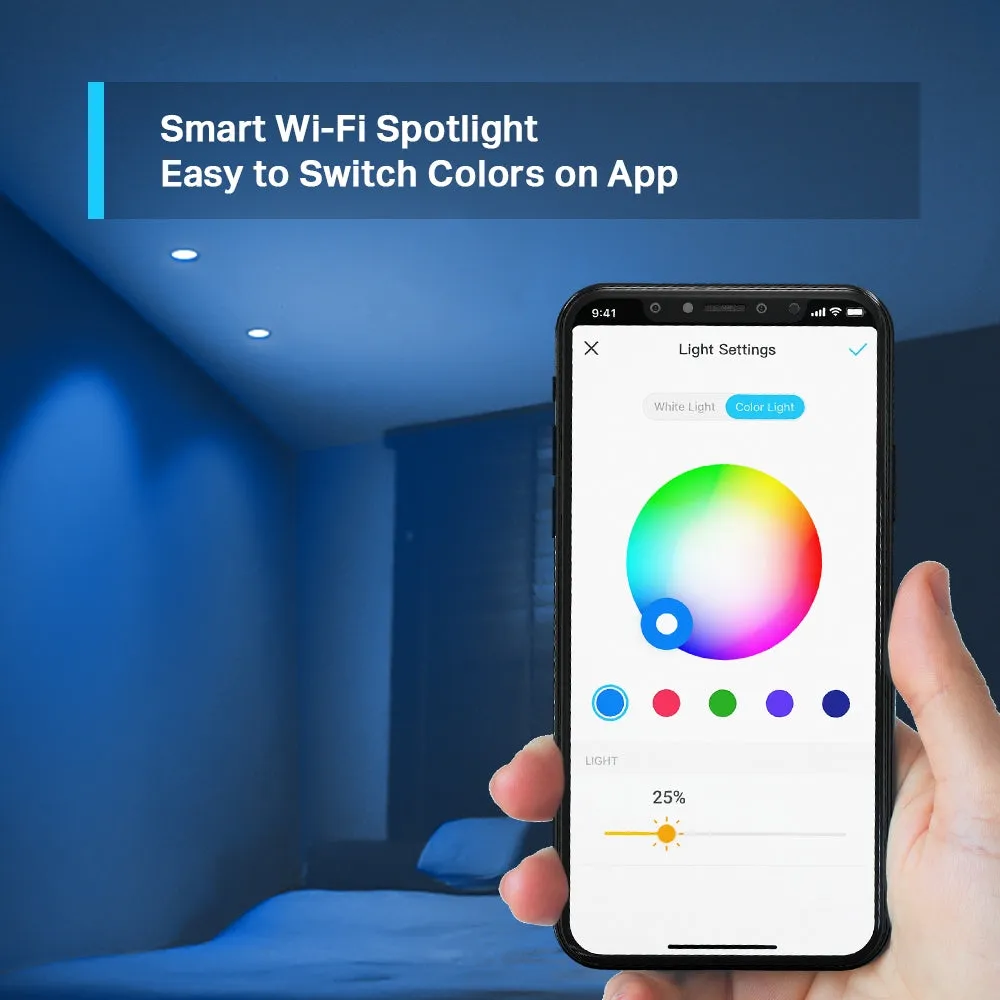 Tapo Smart Wi-Fi Spotlight Multicolor