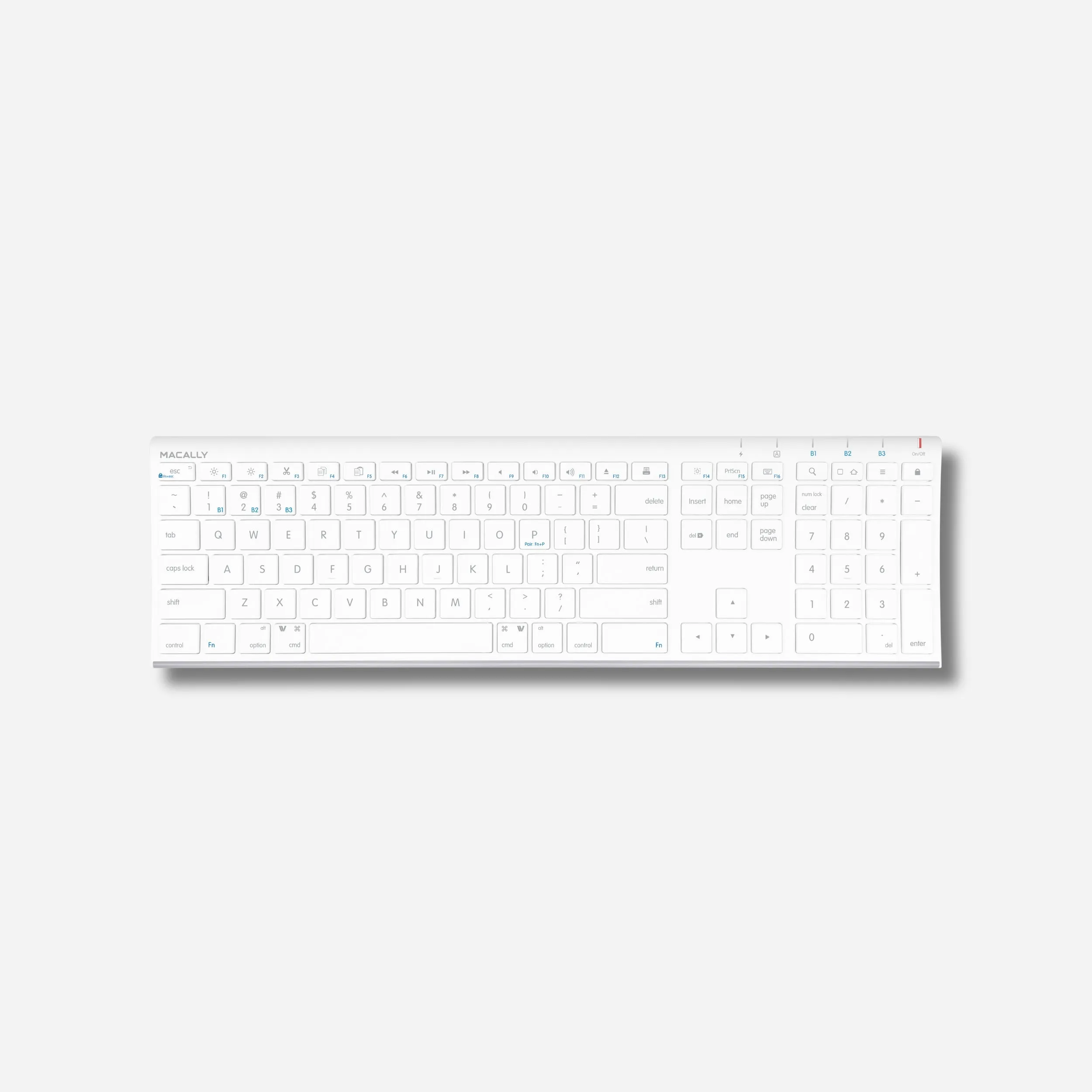 The Everyday Bluetooth Keyboard for Mac (White)