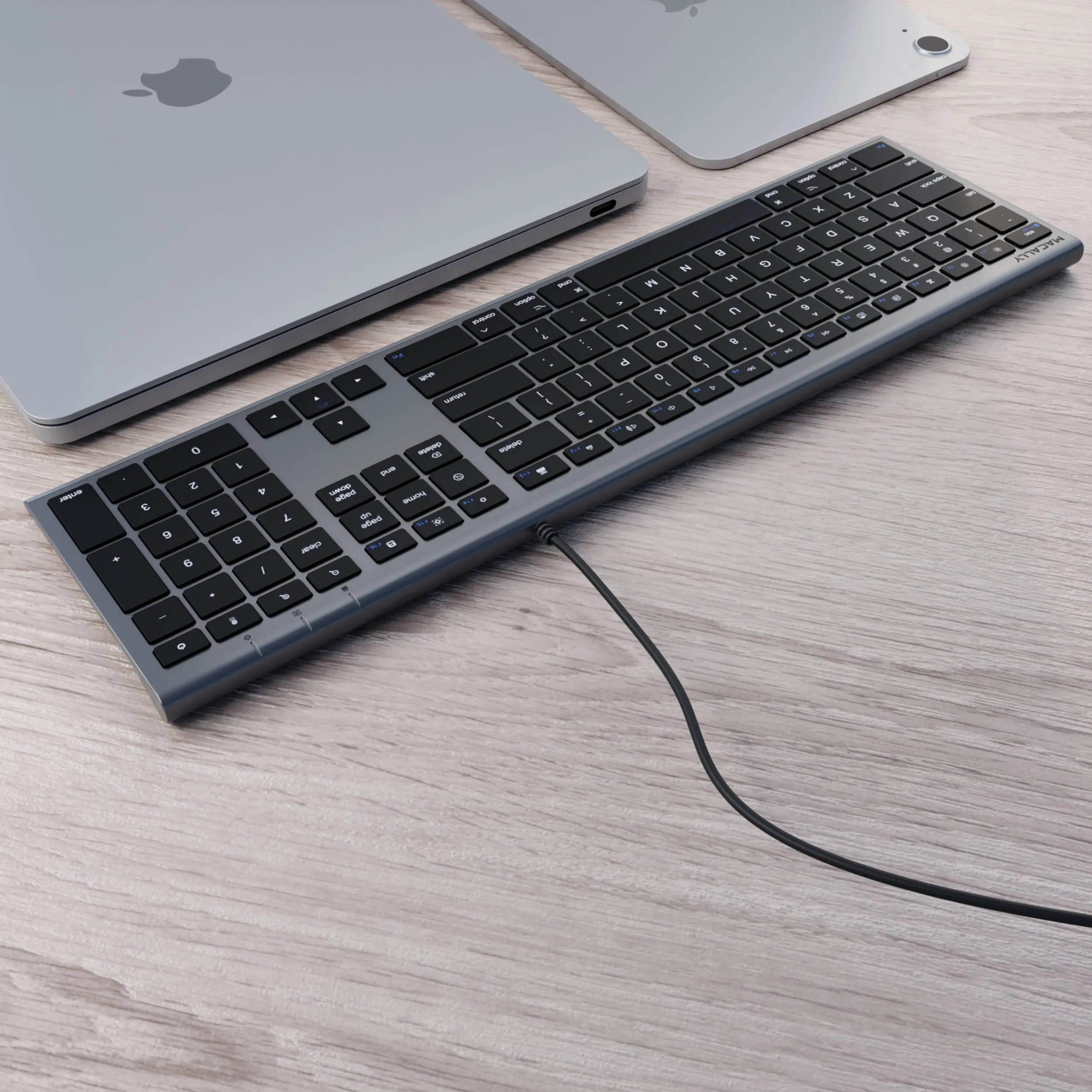 The Everyday USB Wired Keyboard for Mac (Space Gray)