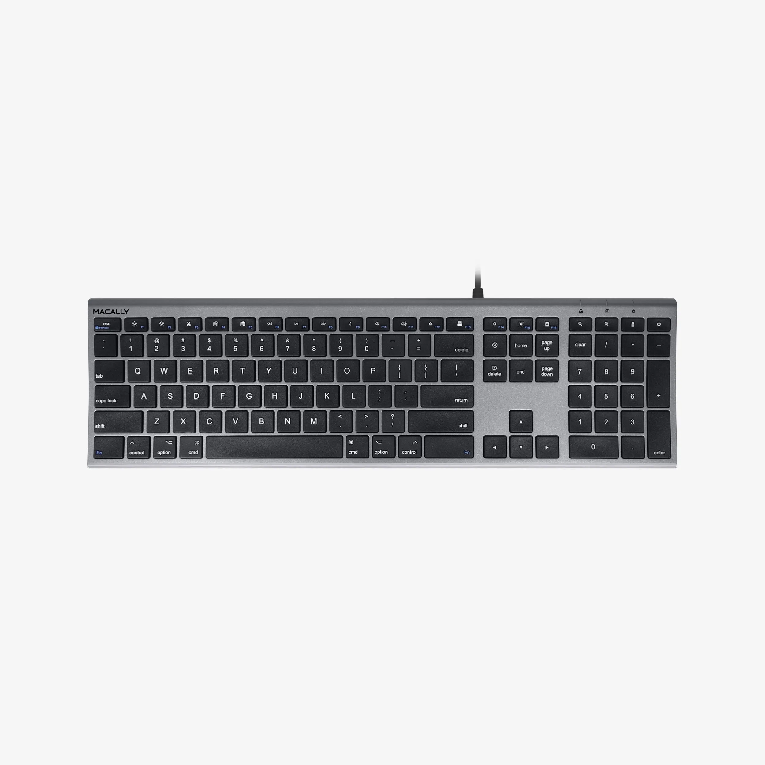 The Everyday USB Wired Keyboard for Mac (Space Gray)