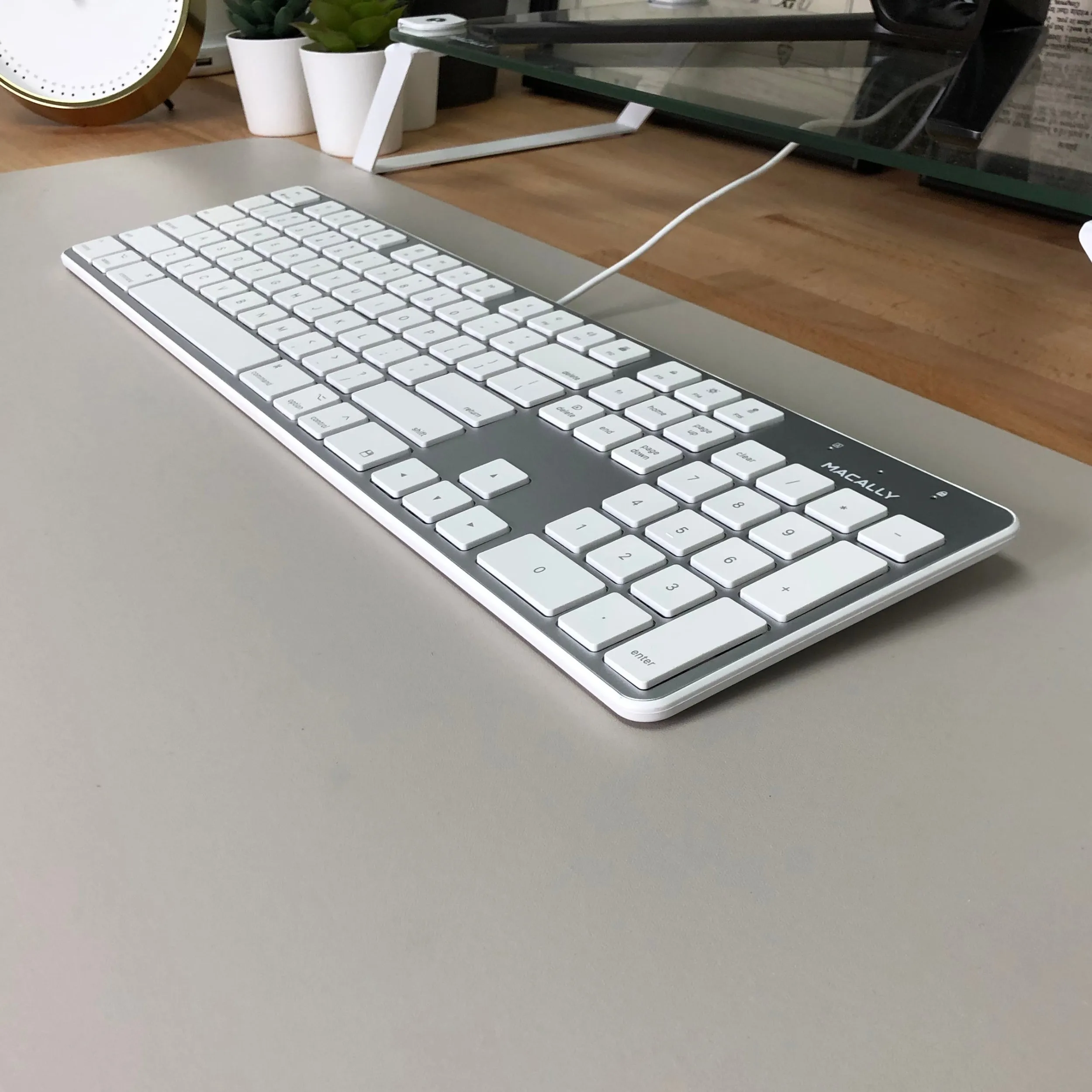 The Slim USB Keyboard For Mac (Aluminum)