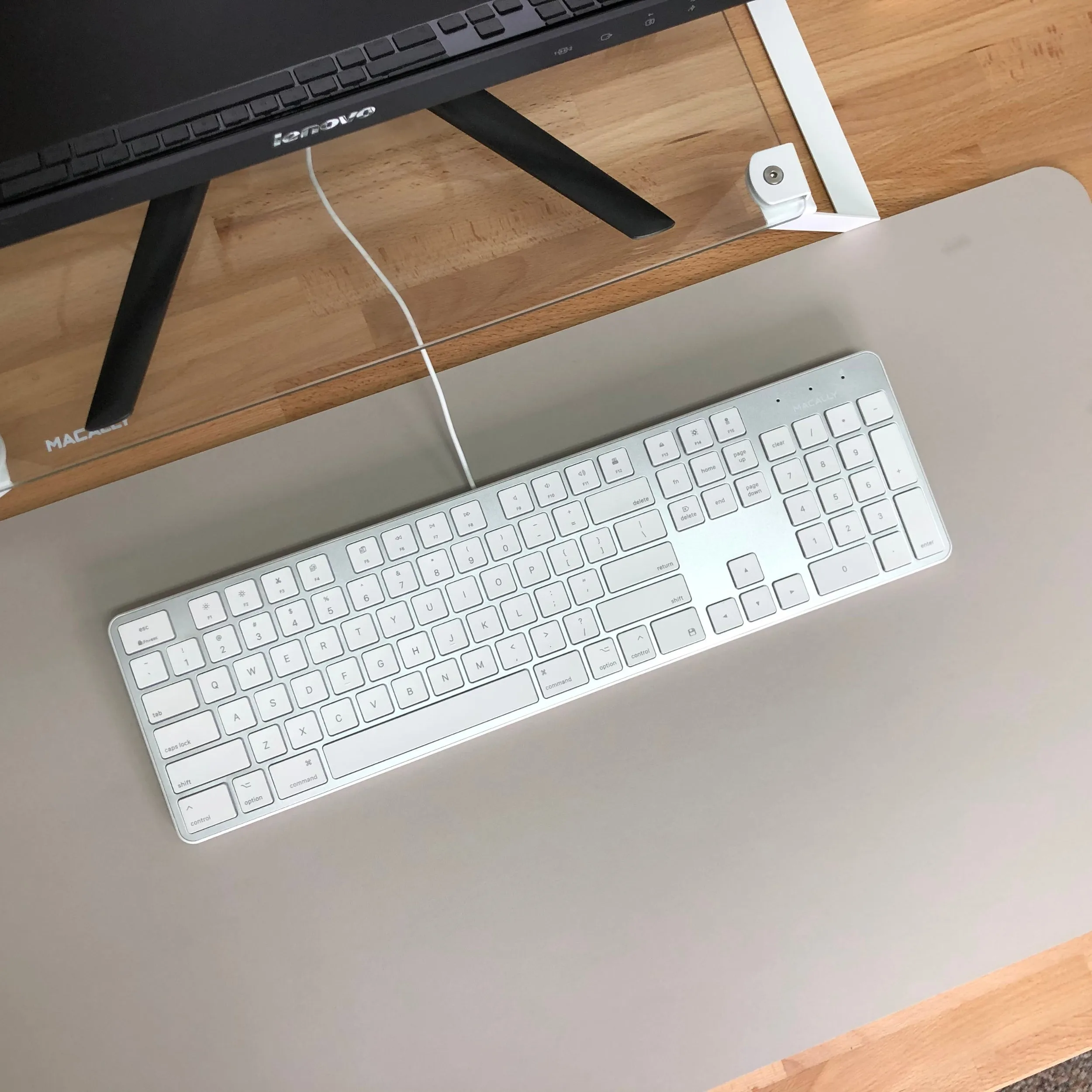 The Slim USB Keyboard For Mac (Aluminum)