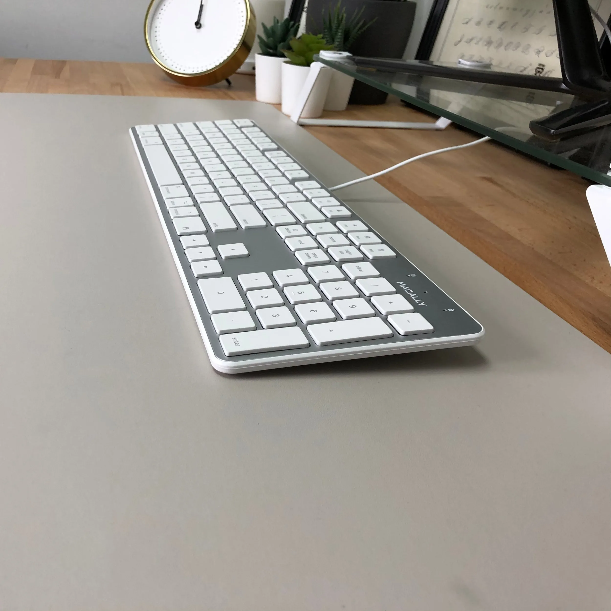 The Slim USB Keyboard For Mac (Aluminum)