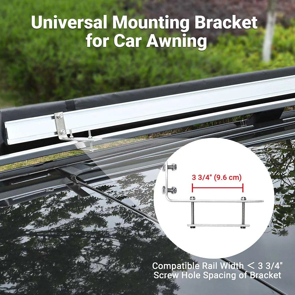 TheLAShop Awning Hardware Rail Mounting Brackets & Stakes