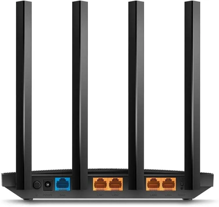 TP-Link AC1200 Wireless Dual Band Wi-Fi Router - Speed Up to 867 Mbps/5 GHz   300 Mbps/2.4 GHz, 4 1 Gigabit Ports, Dual-Core CPU, Parental Control, Easy setup (Archer C6)