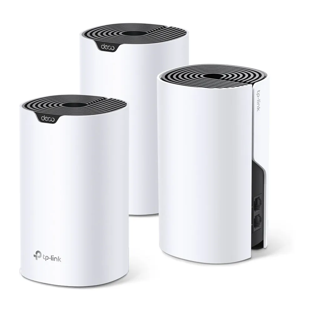 Tp-Link Deco S4 - Wi-Fi System (3 Routers) - Up To 5,500 Sq.Ft - Mesh - Gige - Wi-Fi 5 - Dual Band