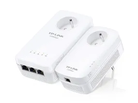 Tp-Link Tl-Wpa8631p Kit V4 - Wi-Fi Kit - Powerline Adapter Kit 1Gbe, Homeplug Av (Hpav), Homeplug Av (Hpav) 2.0, Ieee 19