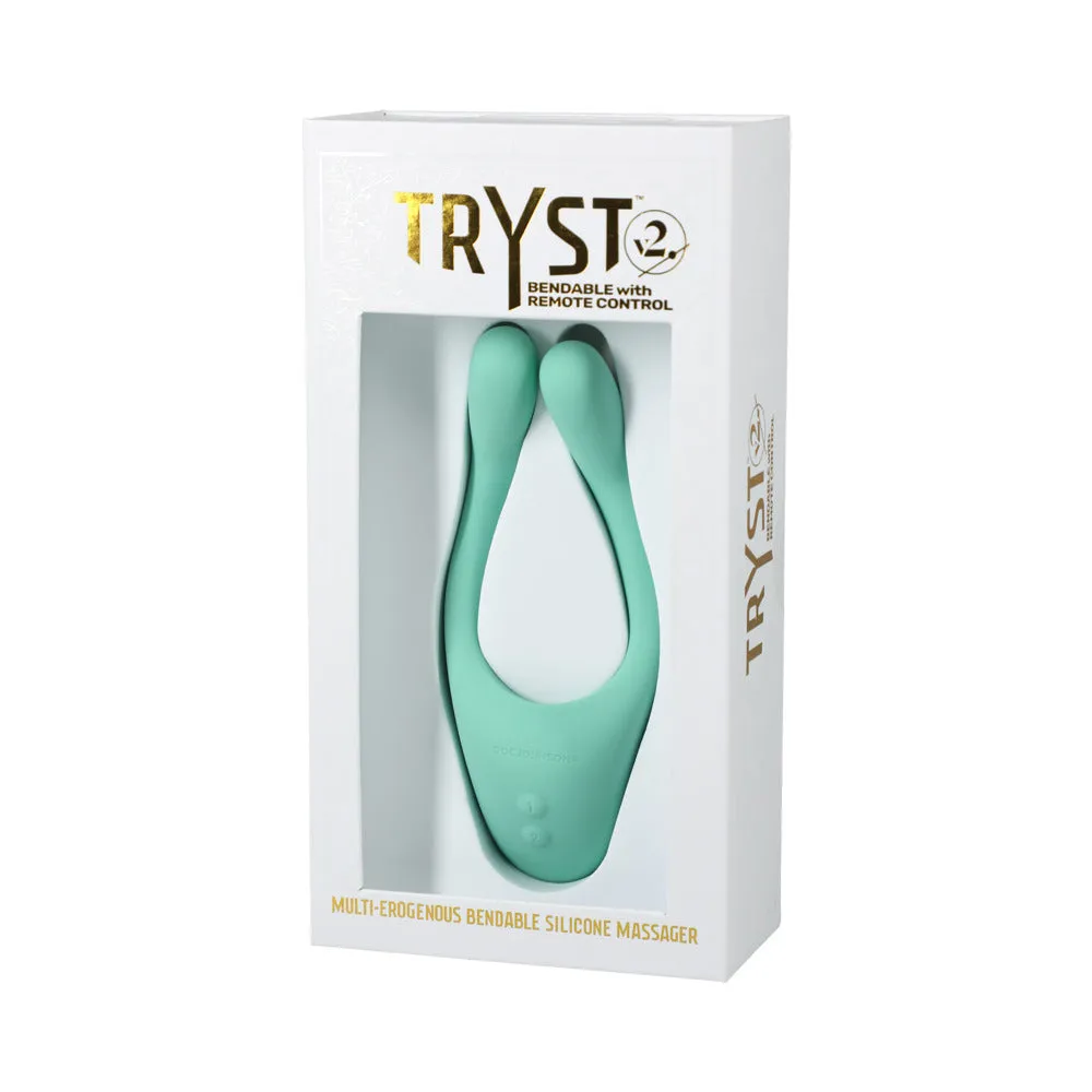 TRYST V2 Bendable Multi Erogenous Zone Massager with Remote Mint