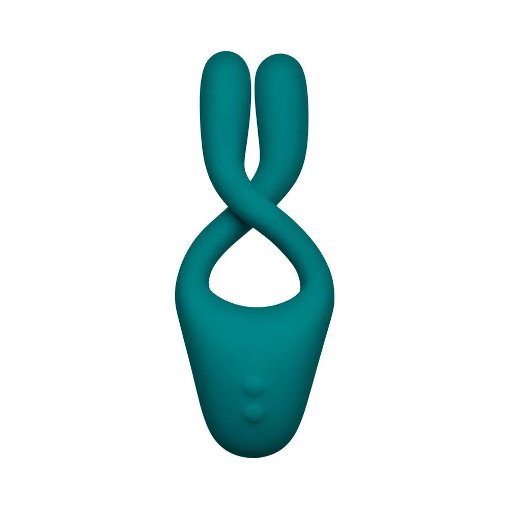 TRYST V2 Bendable Multi Erogenous Zone Massager with Remote Teal