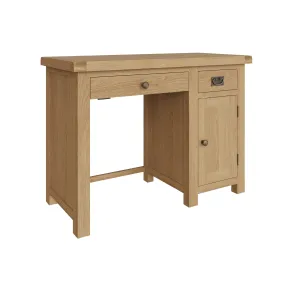 Tunbridge Oak Computer Desk Single 110 x 50 x 80 cm