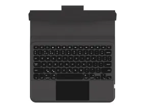 Uag - Keyboard And Folio Case (Case) - With Trackpad - Rugged - Backlit - Bluetooth - Qwerty - Uk - Black, Ash - For App