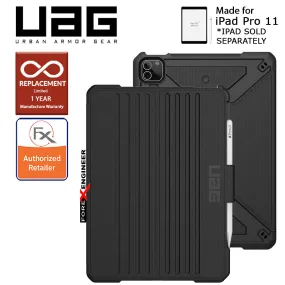 UAG Metropolis for iPad Pro 11" ( 4th - 3rd - 2nd - 1st Gen ) ( 2022 - 2018 ) - iPad Air 10.9" ( 5th - 4th Gen ) ( 2022 - 2020 ) - Black (Barcode: 810070361068 )