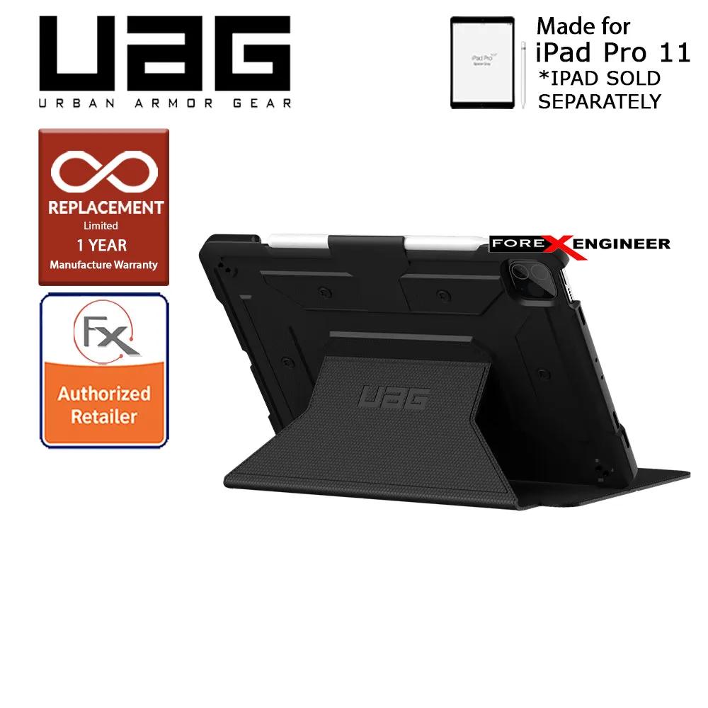 UAG Metropolis for iPad Pro 11" ( 4th - 3rd - 2nd - 1st Gen ) ( 2022 - 2018 ) - iPad Air 10.9" ( 5th - 4th Gen ) ( 2022 - 2020 ) - Black (Barcode: 810070361068 )