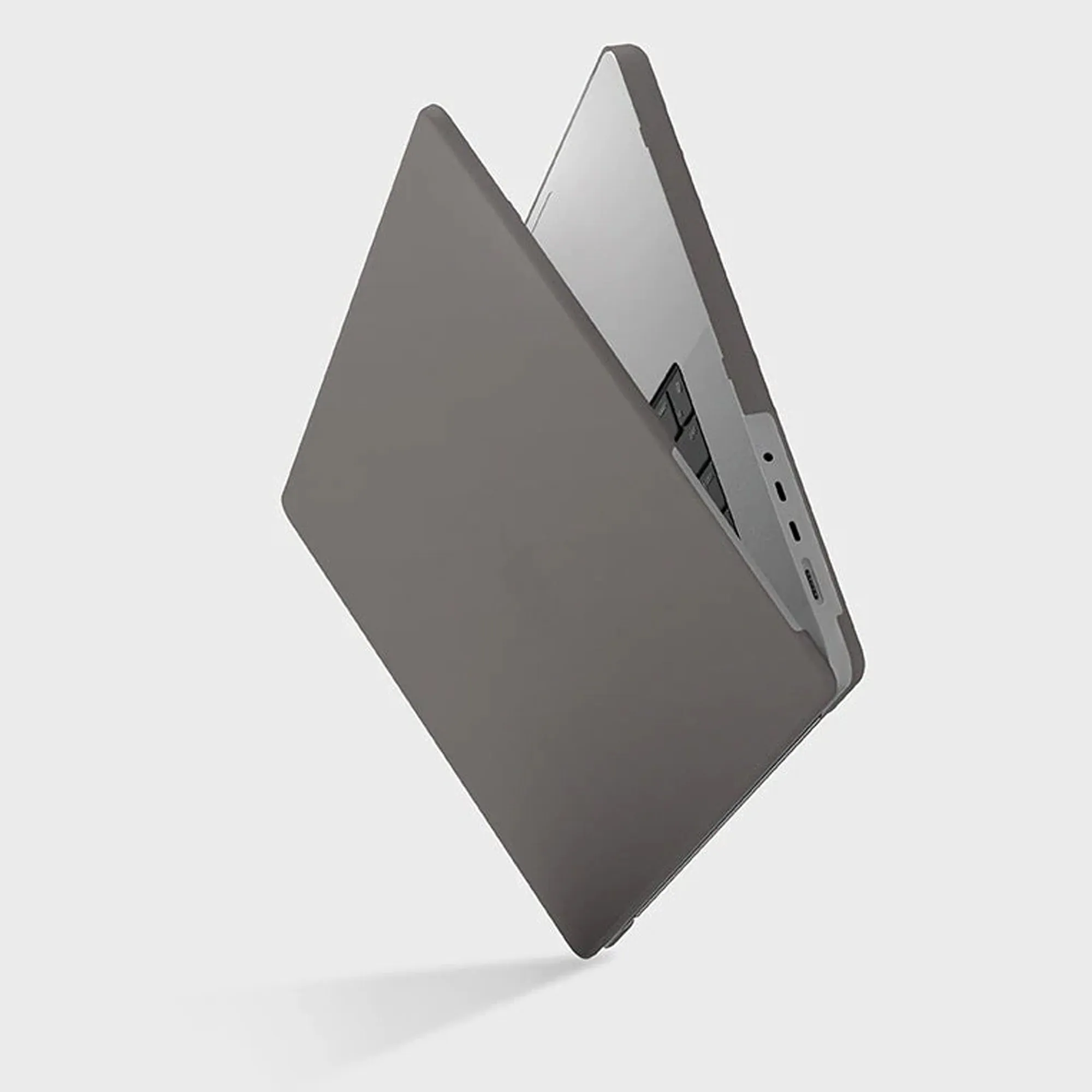 Uniq Husk Pro Claro Case for Macbook Air 13" ( 2020 ) - Matte Grey Smoke (Barcode: 8886463673928 )