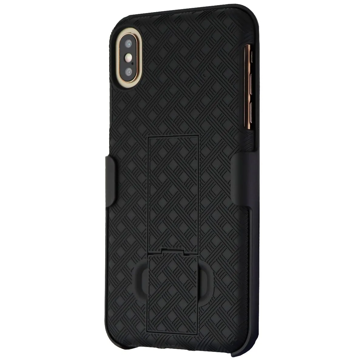 Verizon Shell and Holster Combo for iPhone XS Max (6.5 Inch) - Black