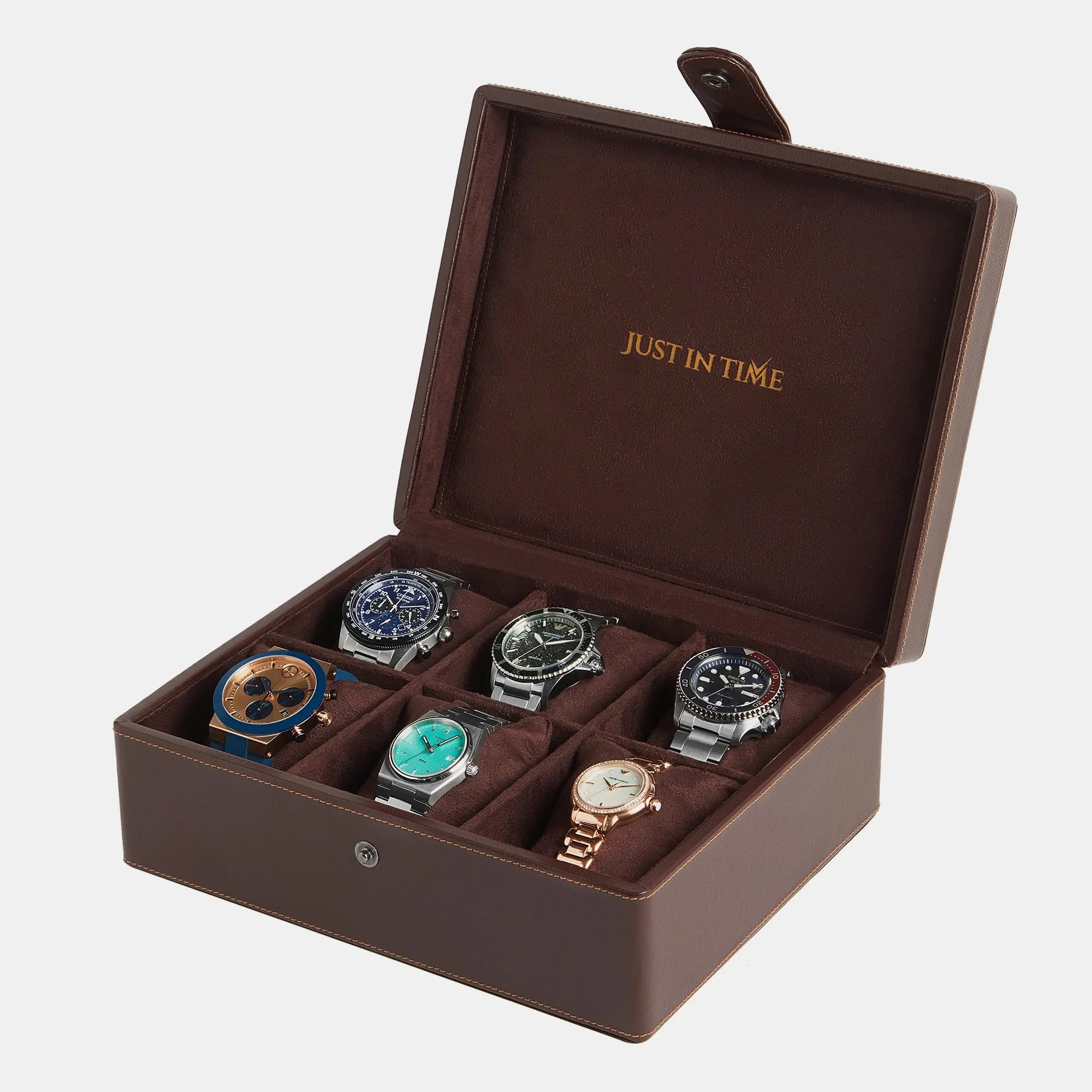 Watch Box Organizer in 6 Slots of Watches