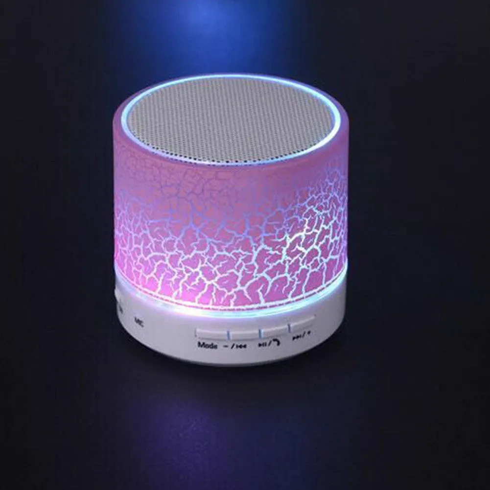 Wireless Bluetooth Mini Speaker LED Light Music SoundBox