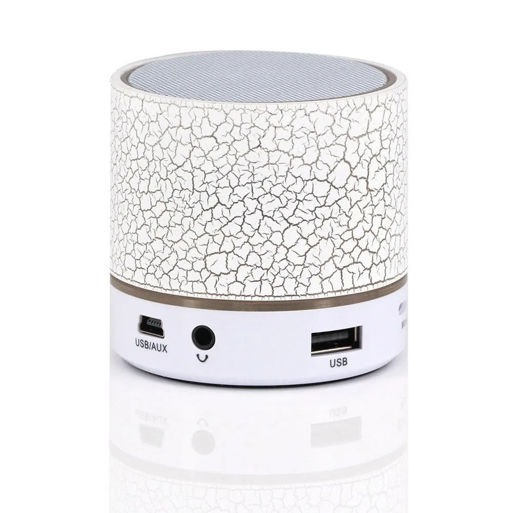 Wireless Bluetooth Mini Speaker LED Light Music SoundBox