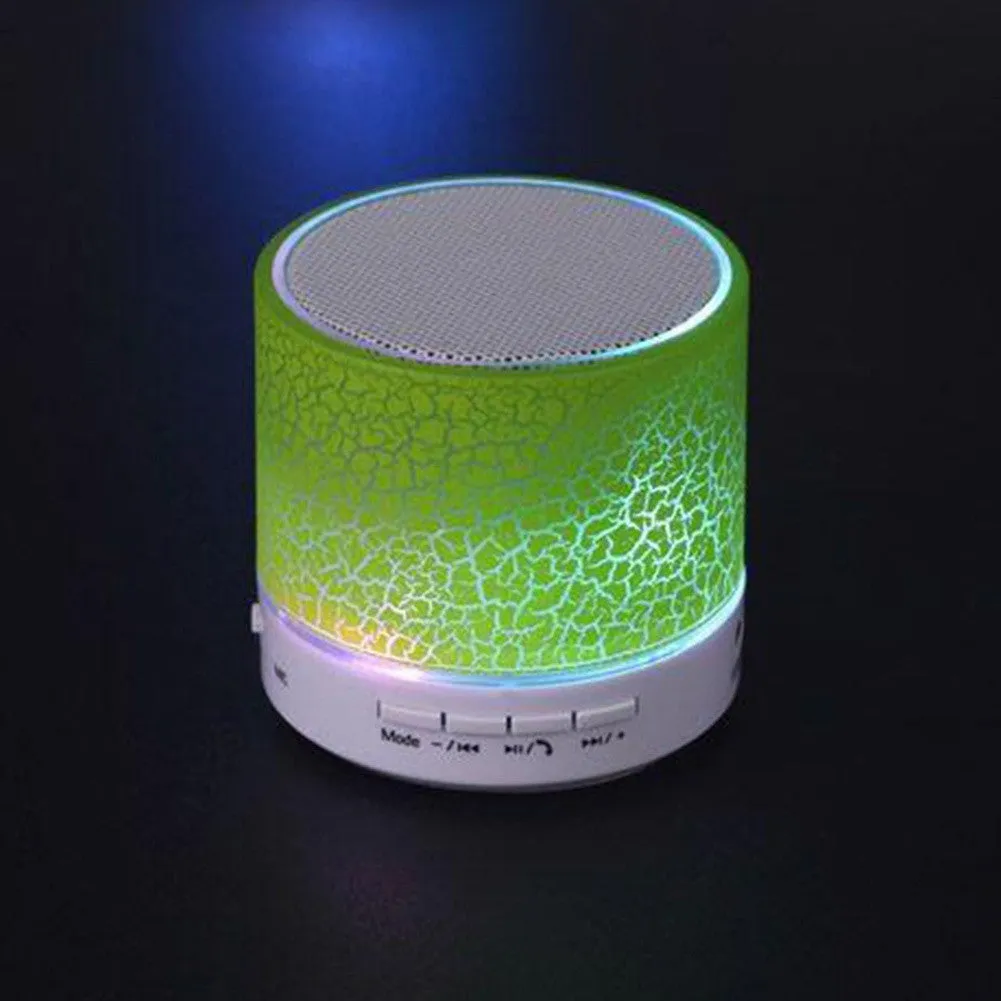 Wireless Bluetooth Mini Speaker LED Light Music SoundBox