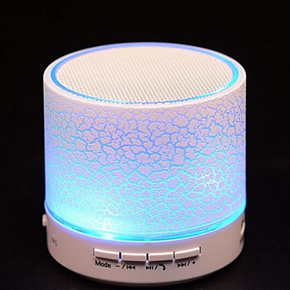 Wireless Bluetooth Mini Speaker LED Light Music SoundBox